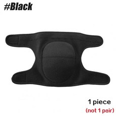 [러닝 슬개골 밴드 러닝 무릎보호대] 2PCS 스포츠 무릎 보호대 패드 댄스 배구 농구 축구 조깅 사이클링 압축 슬리브, M, [00] 2PCS Black