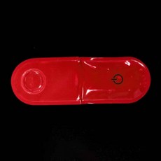 반사 안전 클립 안전클립 자전거클립, 1개, 네온