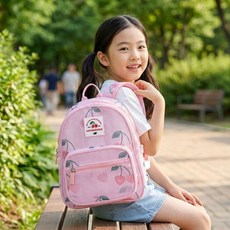 뉴발란스 어린이 가방 팩 책가방 메쉬 패턴 초등 미니미 여름 백팩 1825274