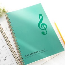 제이로그 A4 음악 노트, 높은음자리표, 1개