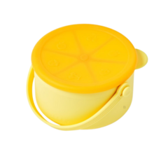 글라스락 베이비 실리콘 스낵컵, 노랑, 1개