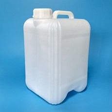 형창플라스틱 HDPE 말통 (반투명) 당일발송, 4개, 사각말통 10L