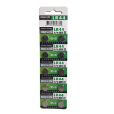 MAXELL LR44 鈕扣電池 (適用 AG13 A76 357 76A LR1154) 適用於玩具, 1套, 10個裝