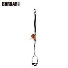 台灣出貨 可開統編 BARHAR岜哈 膝式輔助上升器腳蹬帶消防攀巖探洞繩索攀登輔助裝備, 1個, BARHAR岜哈 膝式輔助上升器腳蹬帶消