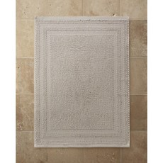 자라홈 브랜드관 미끄럼 방지 코튼 욕실 발매트 49599015811, 50 x 70 cm, 그레이