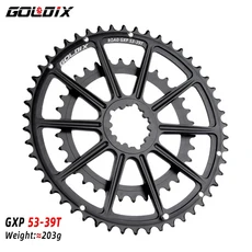 GOLDIX 22/20 속도 이중 체인링 50 34T 자전거 크랭크용 직접 장착, 05 GXP 53 39T