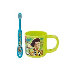 Skater 玩具總動員 兒童牙刷漱口杯組 適用於 0-5歲 迪士尼授權, 1個, 3-5歲玩具總動員 / 7653