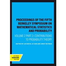 (영문도서) Proceedings of the Fifth Berkeley Symposium on Mathematical Statistics and Probability Volum... Paperback, University of California Press, English, 9780520325333