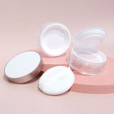 네일룸 메쉬 가루파우더 공병 가루망 용기, 2개, 핑크