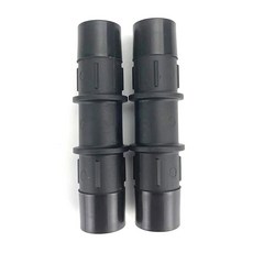 KDP 자동차 히터 호스 커넥터 1/2" X (13-13 바브 유리 충전 나일론 PA66-GF33 열/냉각 진공 라인 및 고무 블랙 에어/연료/물(2팩)용 피팅