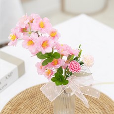 스트라이프벚꽃화병 28cm, 1개