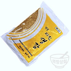 먹방상회 다진 생강 냉동 다짐양념 손질생강 요리재료 x2EA, 2개, 1kg