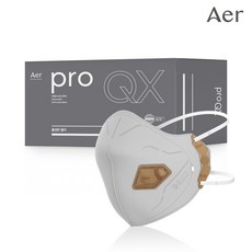 아에르 Pro QX300S (프로 큐엑스) 특급 방진마스크 냄새제거용 활성탄 첨가/산업용 공사현장 분진마스크 석면 해체 작업용 100% 국산, 화이트, 10개입