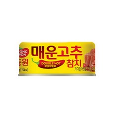 동원 매운 고추참치 통조림, 135g, 24개