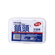鎮頭 牙線棒 強化超細牙線 深層清潔, 1個, 1個裝