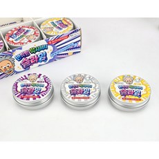 반짝펄 오로라 박사퍼티 슬라임 유리슬라, 3개, 50g, 퍼플1P+퓨어1P+골드1P