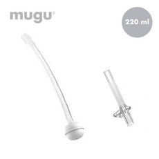 澳洲 MUGU 學習杯替換吸管220ml/350ml(多款選擇)【安琪兒婦嬰百貨】, 1個, 220ml, 替換吸管