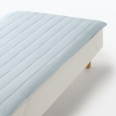 무인양품 면 서커 깔개 패드 시리즈 블루 SD