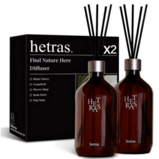 헤트라스 프리미엄 대용량 디퓨저 선물세트, 0-데이지, 2개
