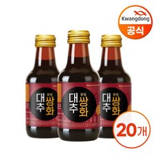 광동 대추쌍화 20병, 20개, 150ml