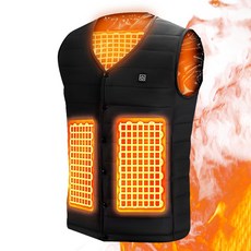 예스카모 발열조끼 온열 열선 보온 방한 USB 발열조끼