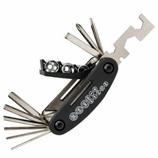 접이식 휴대용 육각렌치 자전거공구 멀티툴 수리기구 11종, 1세트