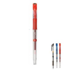 중성펜 젤존 적색 0.5mm 타 12개입 색깔볼펜 대학생펜