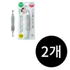 GREENBELL 그린벨 18-8 스테인리스 피지압출기 블랙헤드제거 피지제거기 QQ-601, 2개, 1개입