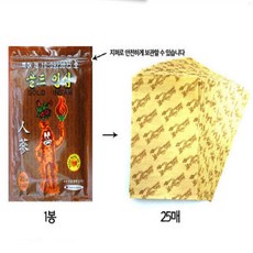 골드인삼 건강패드 25매입 10봉 A13086, 10개