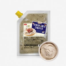 로젠치즈 무화과월넛 크림치즈 1kg 냉장 베이글용 베이커리, 1개