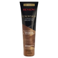 Revlon ColorSilk 케어 컨디셔너 블랙 250ml(8.45온스), 브라운