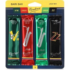 Vandoren SRMIXB3 재즈 믹스 카드 바리 색소폰 강도 3
