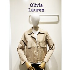 여성 카라 집업 숏 트렌치점퍼 vvccl5s2261 ECJ 715665, 베이지 90