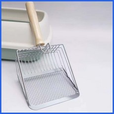 2in1 고양이 집사 배변 모래삽 화장실 벤토나이트 두부모래 bbr+yDCcFZ, 1개, 단일