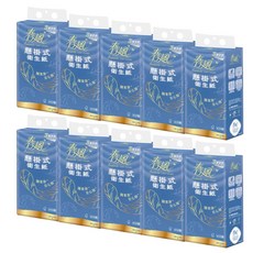 春風 三層懸掛式衛生紙 450抽/包, 1箱, 10個裝