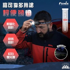Fenix HM23 V2.0 高可靠輕便頭燈 露營 磁吸 照明 燈具, 1個