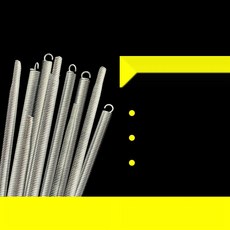 방충망 자동문 인장스프링 가정용 도어클로저 후크타입, 17. 포인트 420mm 100개