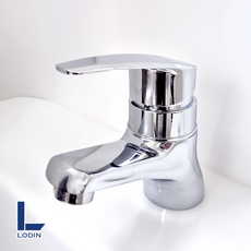 로딘 국산 세면대 수전 욕실 화장실 세면기 수도꼭지 원홀 세면 수전 욕실 M1-340, 1개