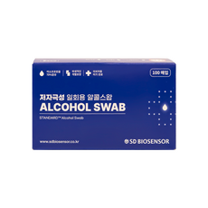 SD바이오센서 스탠다드 알콜스왑, 4개, 100매입