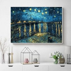 라오농 보석십자수 비즈공예 DIY 만들기 세트 명화그리기92 +d26506LL, 블루, 1개