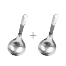 DAMDA 미니 국자 스푼 올스텐 먹방 마라탕 라면 숟가락 1+1, 1개