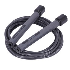 프로스펙스 에센셜 라이트 그립 초경량 베어링 줄넘기, Black, 1개