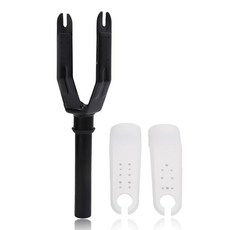 [ 1193811 ] Equlup 전면 포크 교체 알루미늄 합금 전기 스쿠터 포크 쉽게 설치할 수 있는 액세서리 플라스틱 커버 포함 M365 M365PRO용 (화이트), 화이트