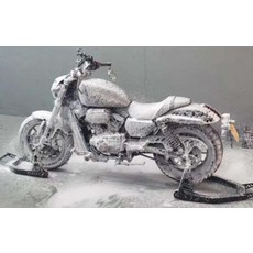 오토바이 스탠드 바이크 정비 리어스탠드 리프팅 프라밈, 1개, 강화 알루미늄 리어 리프트(L포크)