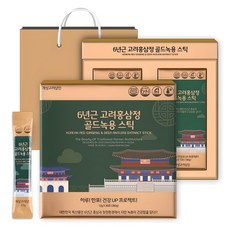 KOREAN RED GINSENG FARMER 6年根高麗紅參&金牌鹿茸濃縮液隨身包 30條入+購物袋組, 360g, 1組