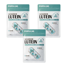 POPULAB 植光晶葉黃素, 3個, 30顆