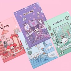 산리오 L홀더 파일 10개, 시나모롤, 시나모롤