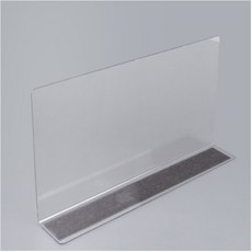 등대 자석칸막이 L형 투명 칸막이 자석형