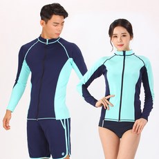 THE SIRUP Unisex Lost Slim Zip-Up Cover Rash Guard