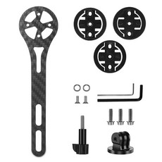 시그니처베이지 로드 자전거 일체형 핸들바 멀티 스템 마운트 YPZ448, 블랙, 1개